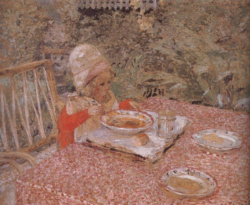 Edouard Vuillard Kids lunch oil painting picture